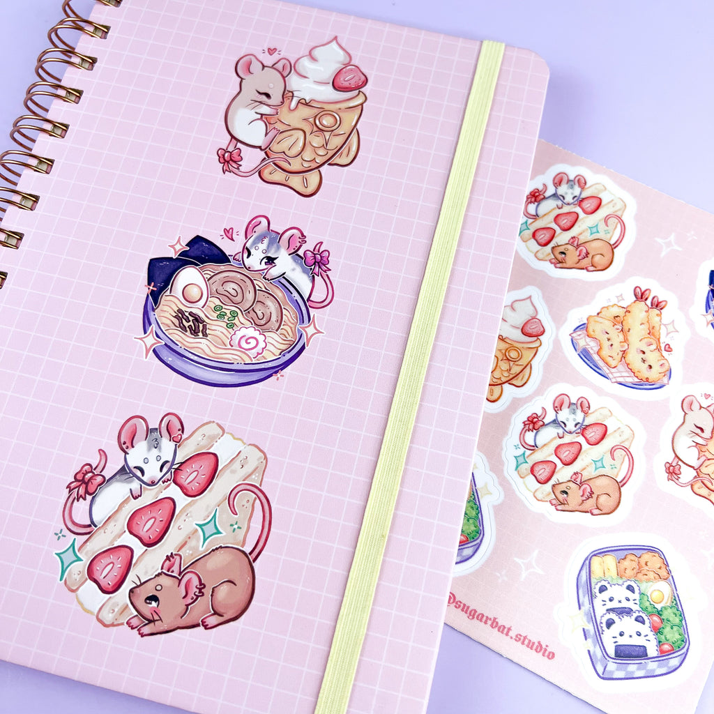 Stickerbook Ratinhos