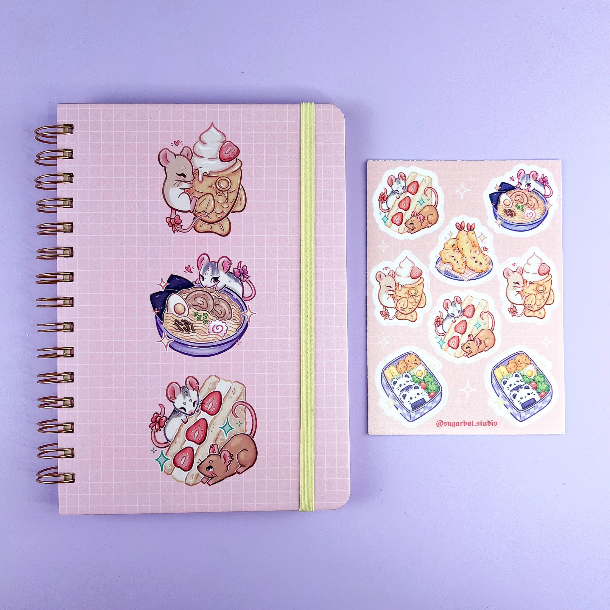 Stickerbook Ratinhos