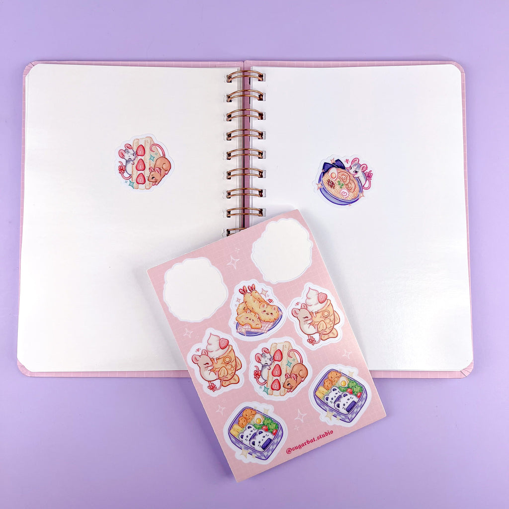 Stickerbook Ratinhos