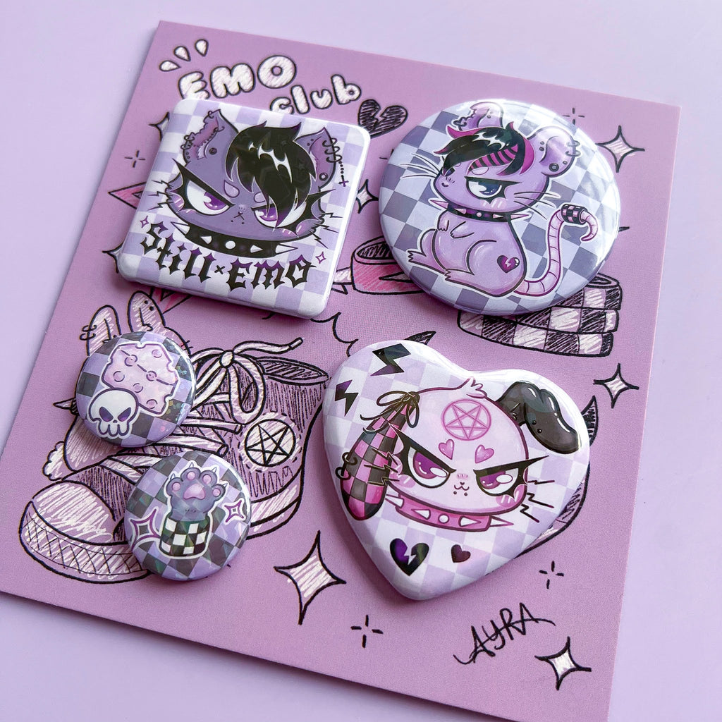 Buttons Emo Club