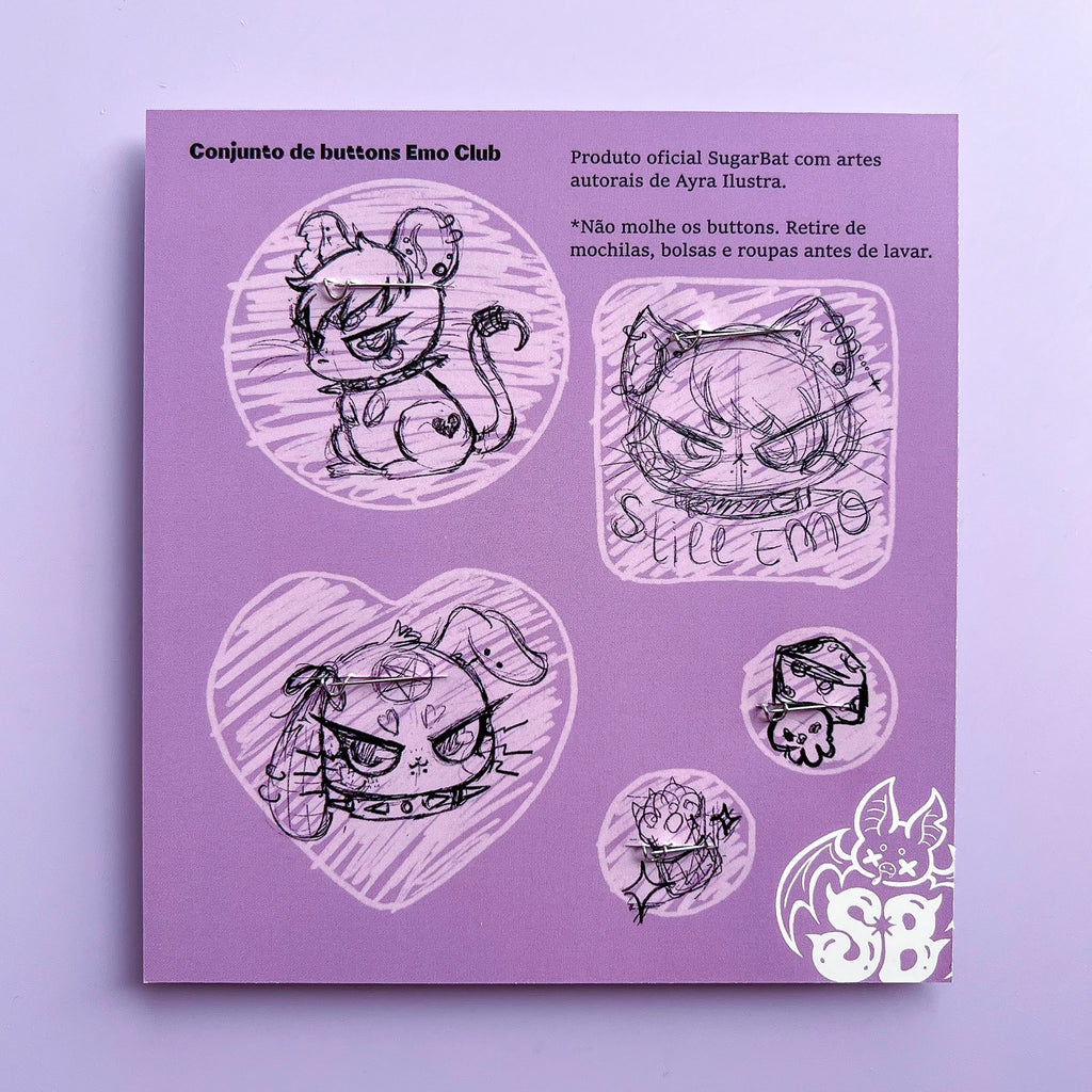 Buttons Emo Club