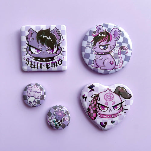 Buttons Emo Club
