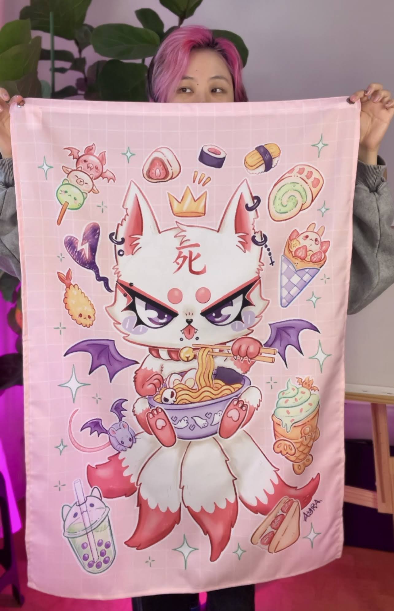 Bandeira Death Kitsune