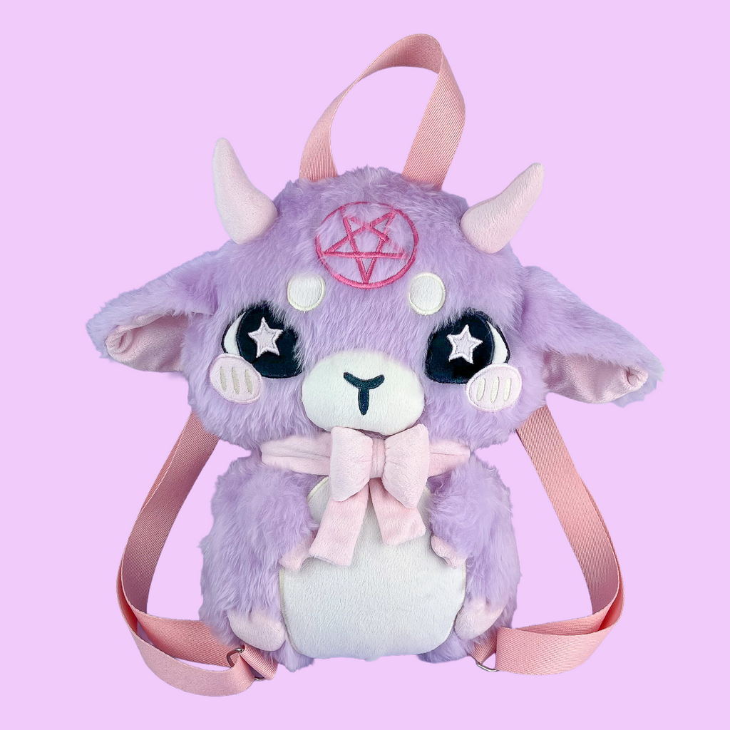 Mochila Baphomet Lilás