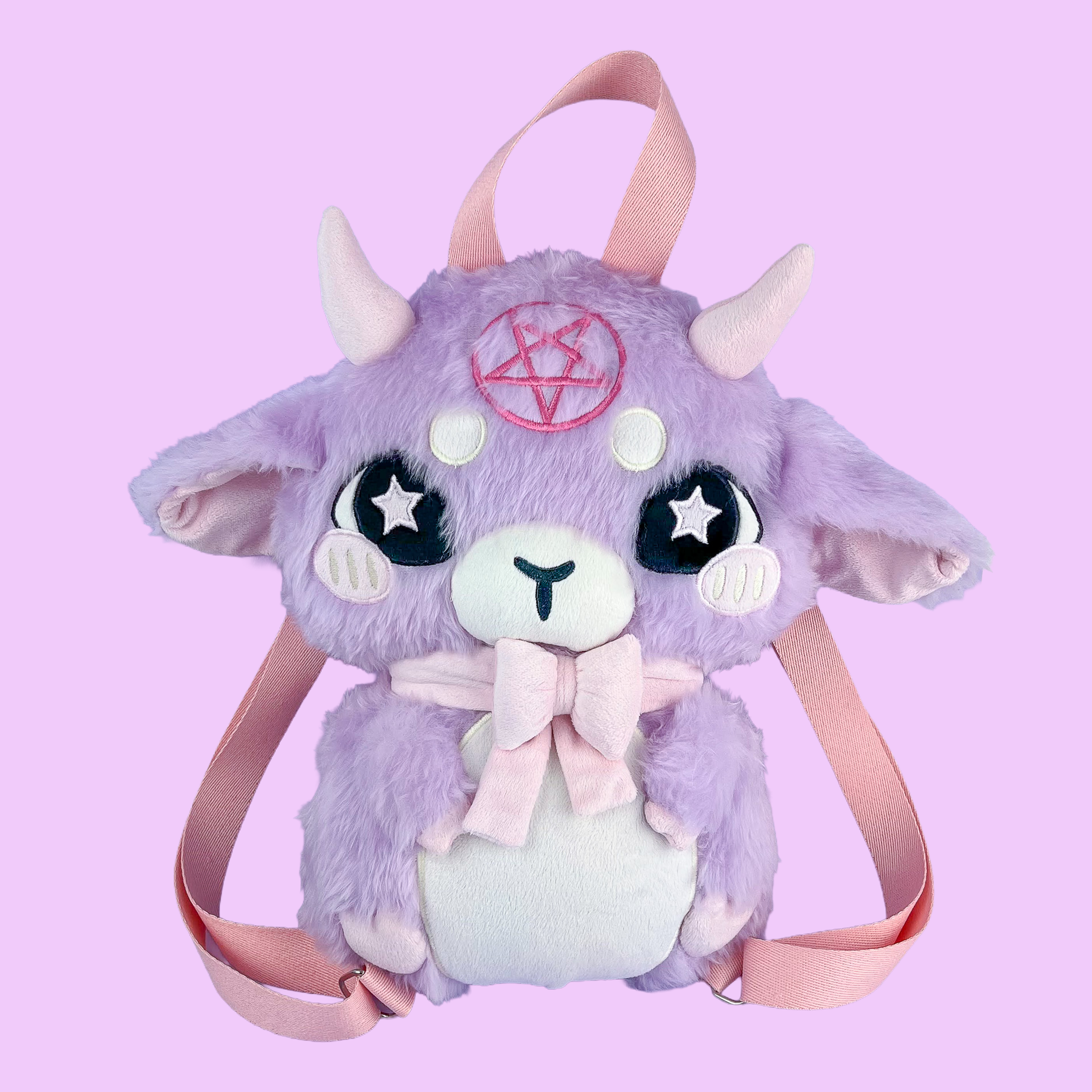 Mochila Baphomet Lilás