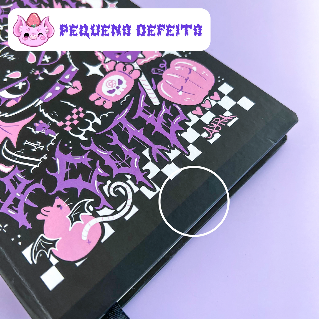 Sketchbook Spooky (com pequeno defeito)